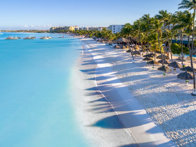 Holiday Inn Resort Aruba-Beach Resort & Casino against crystalline water