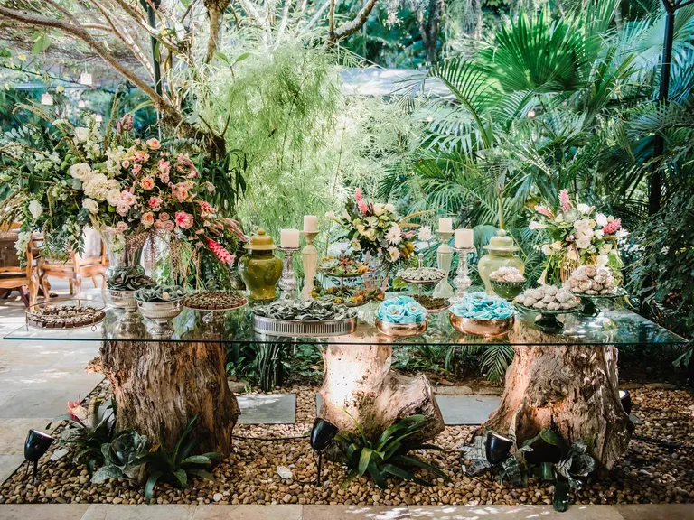 Tree Table Dessert Spread