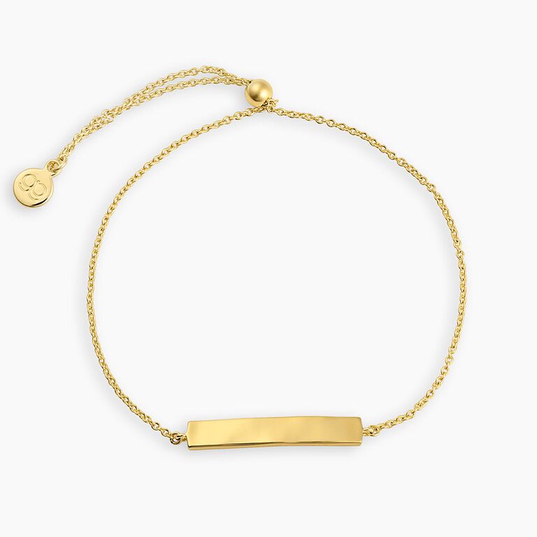 Gorjana bespoke plate adjustable bracelet jewelry gift for wife