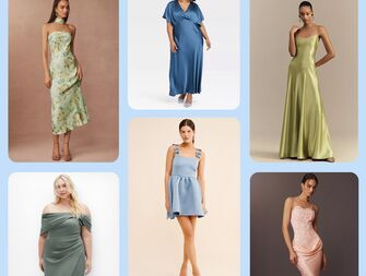 Six vineyard wedding guest dresses