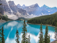 Moraine Lake and the Valley of the Ten Peaks, Banff National Park, Alberta, Canada