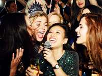 Friends singing the best karaoke songs