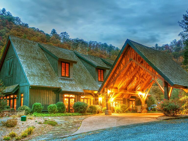 Wedding venue in Marshall, North Carolina.
