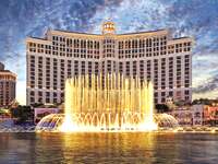 Bellagio Hotel - Exterior at Dusk