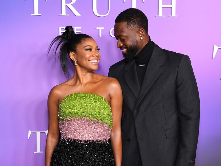 Dwyane Wade and Gabrielle Union