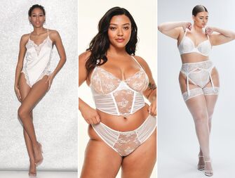 Three wedding night lingerie looks