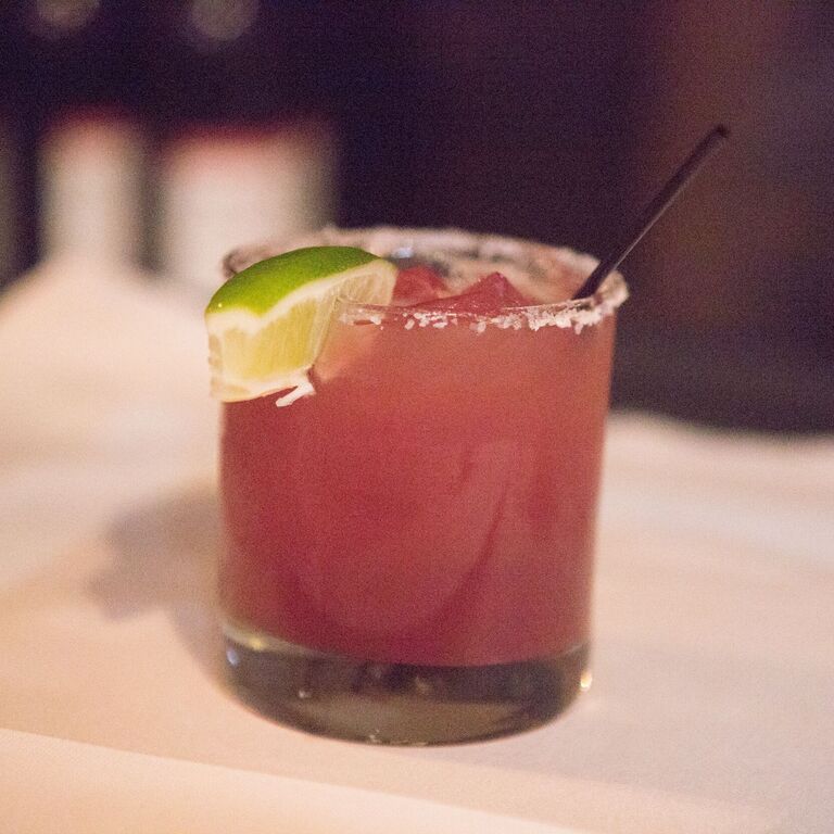 frozen strawberry margarita wedding tequila cocktail