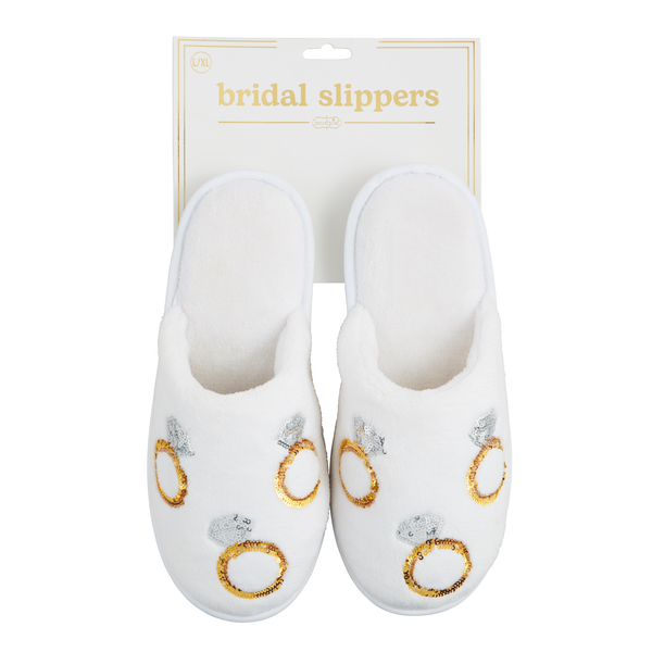 Mudpie bridal slippers