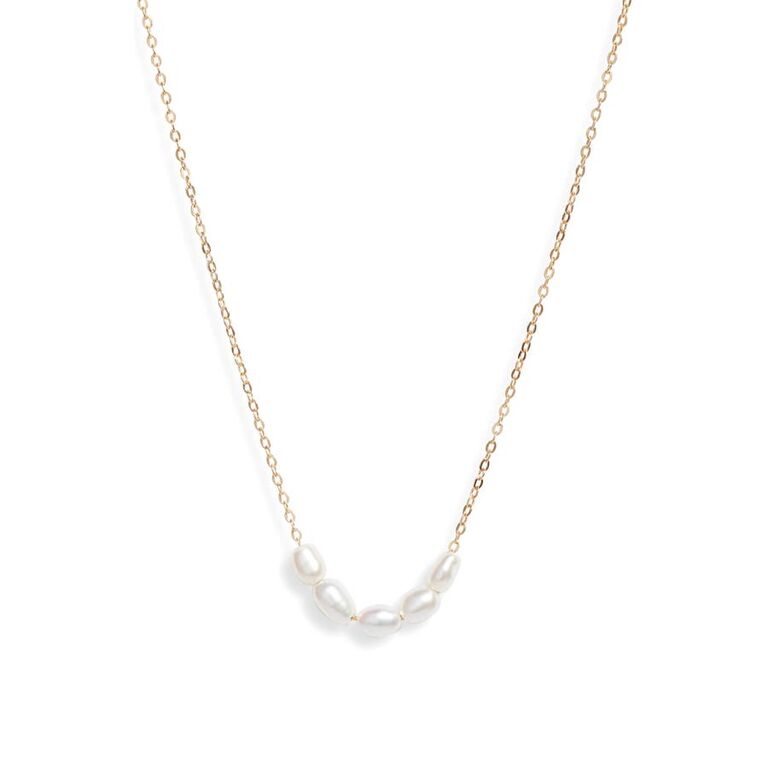 Set & Stones freshwater pearl mother of the bride necklace