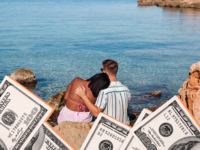 Couple on honeymoon 