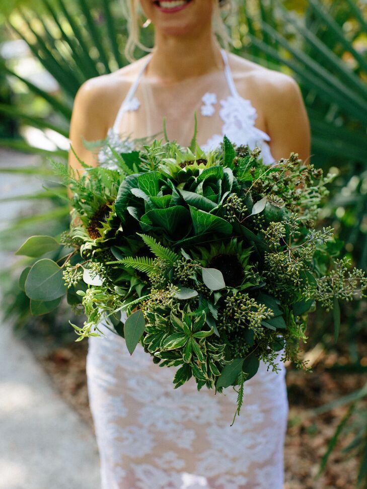 Vegetable wedding bouquet alternative