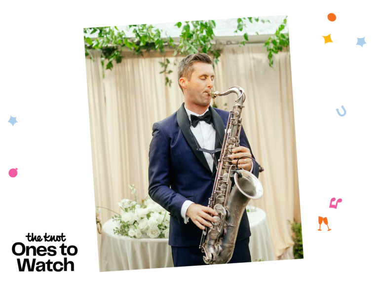 Tyler Varnell wedding music vendor, the knot ones to watch 2024