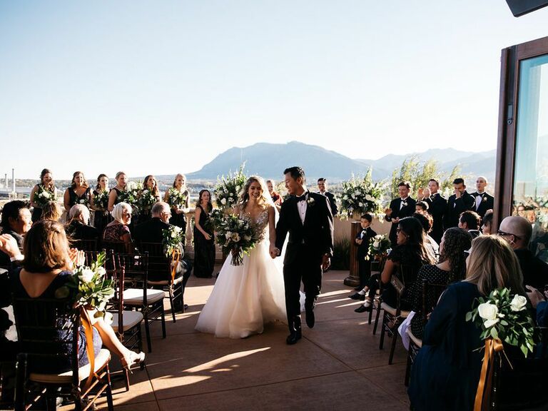 Wedding venue in Colorado Springs, Colorado.