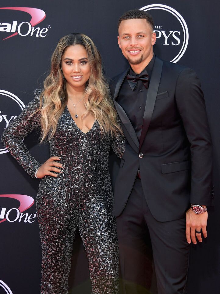 Steph and Ayesha Curry