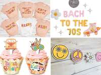 '70s themed bachelorette party decorations